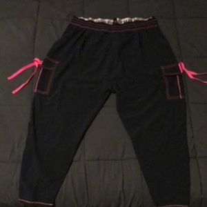 Pink and Black Zumba Pants